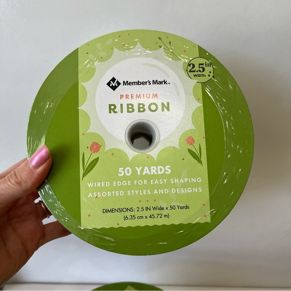 Members Mark Premium Ribbon Wired Edge Spring Bumblebee Welcome - Picture 3 of 6